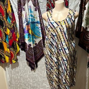 Blue mini dress free size